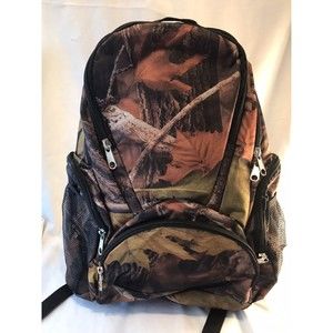 Nice Lightweight Camo Backpack Unisex School Hiking Trail Camping Hunting